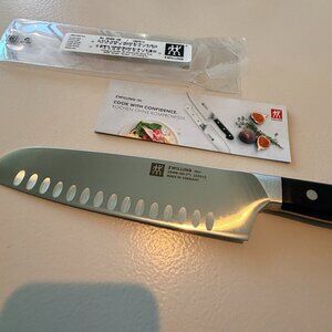 Brand New ZWILLING PRO 7-inch, Hollow Edge Santoku Knife